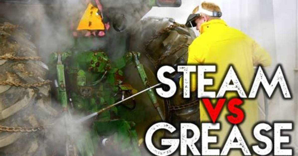 Does Steam Clean Grease