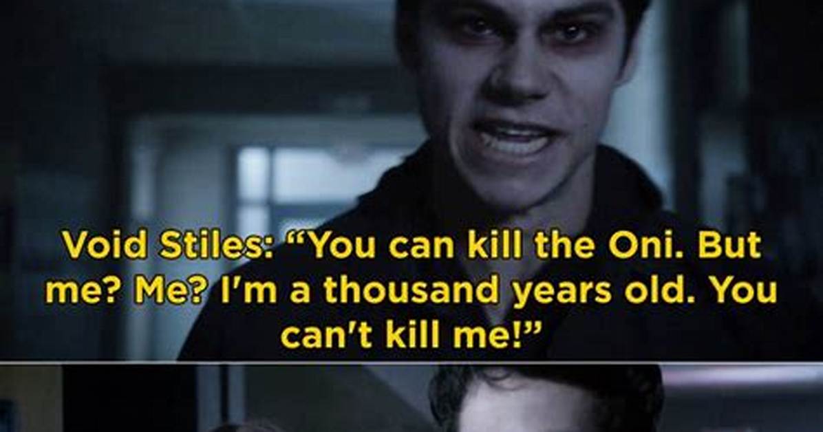 Does Stiles Kill Anyone?
