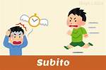 Does Subito Mean Suddenly?