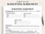 Does Subletting Require a Contract?