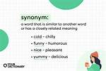Does Synonymous Mean Similar?