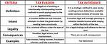 Does Tax Avoidance Mean?