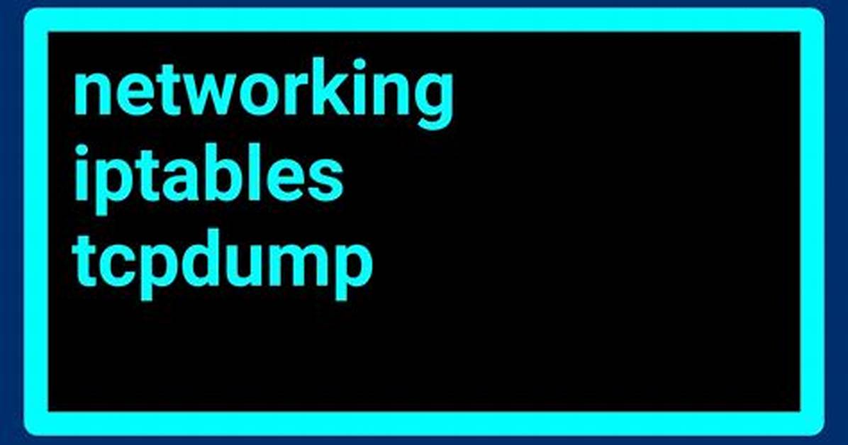 Does Tcpdump Bypass Iptables?