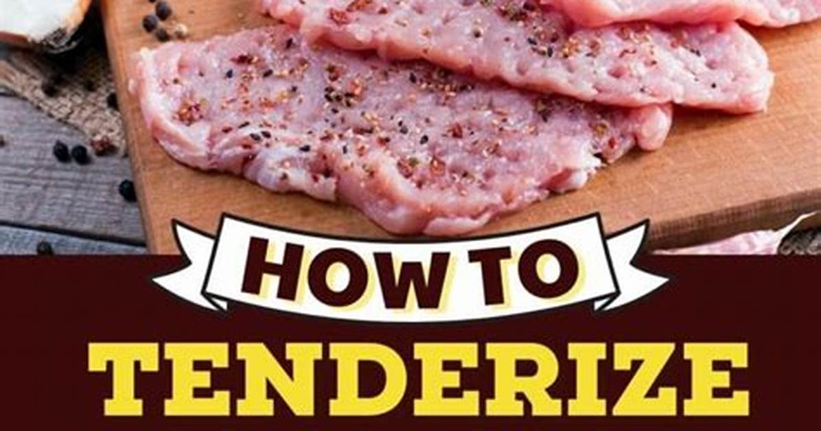 Does Tenderizing Pork Chops Help?