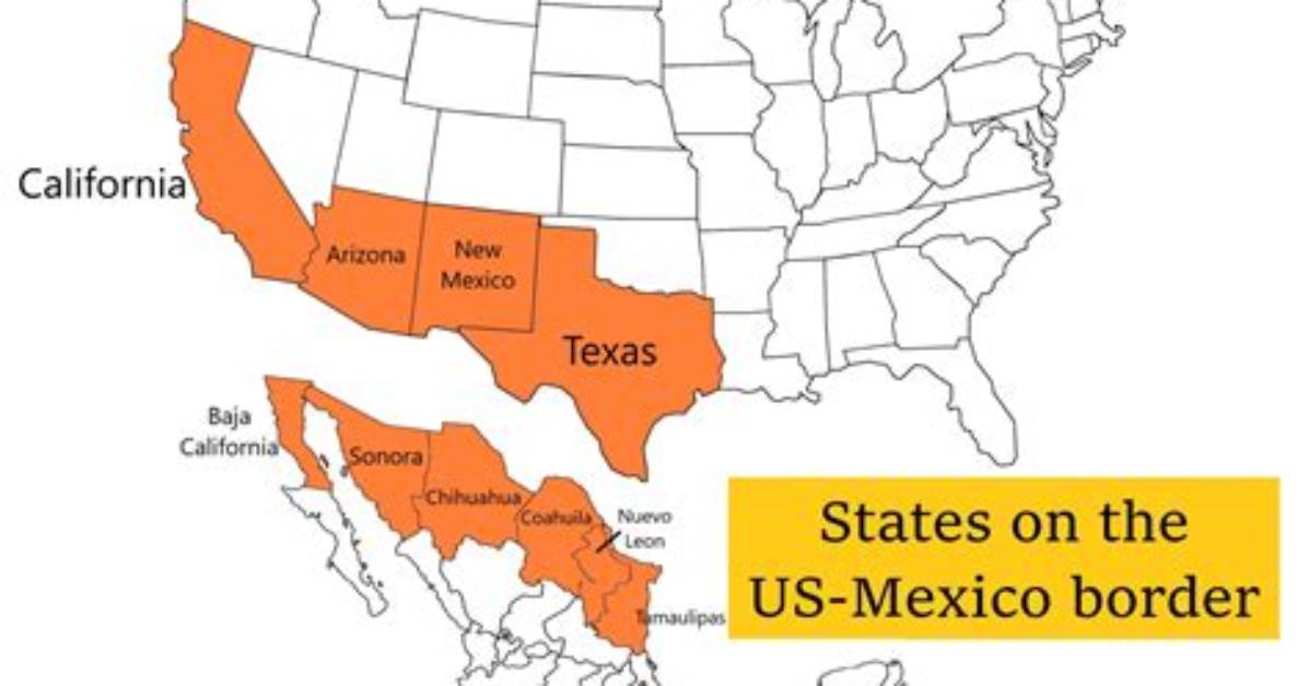 Does Texas Border Mexico?
