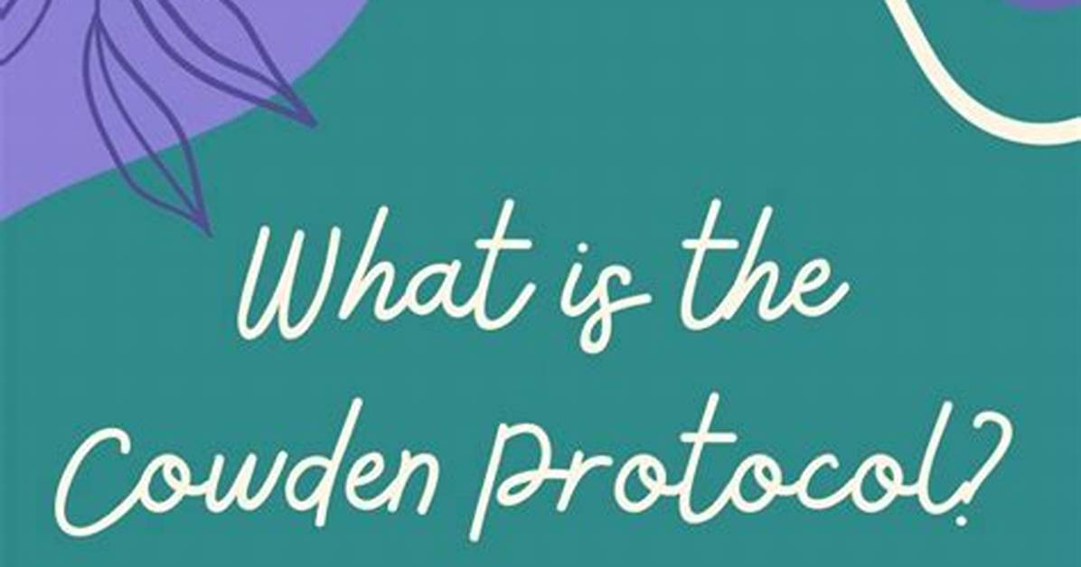 Does the Cowden Protocol Work?