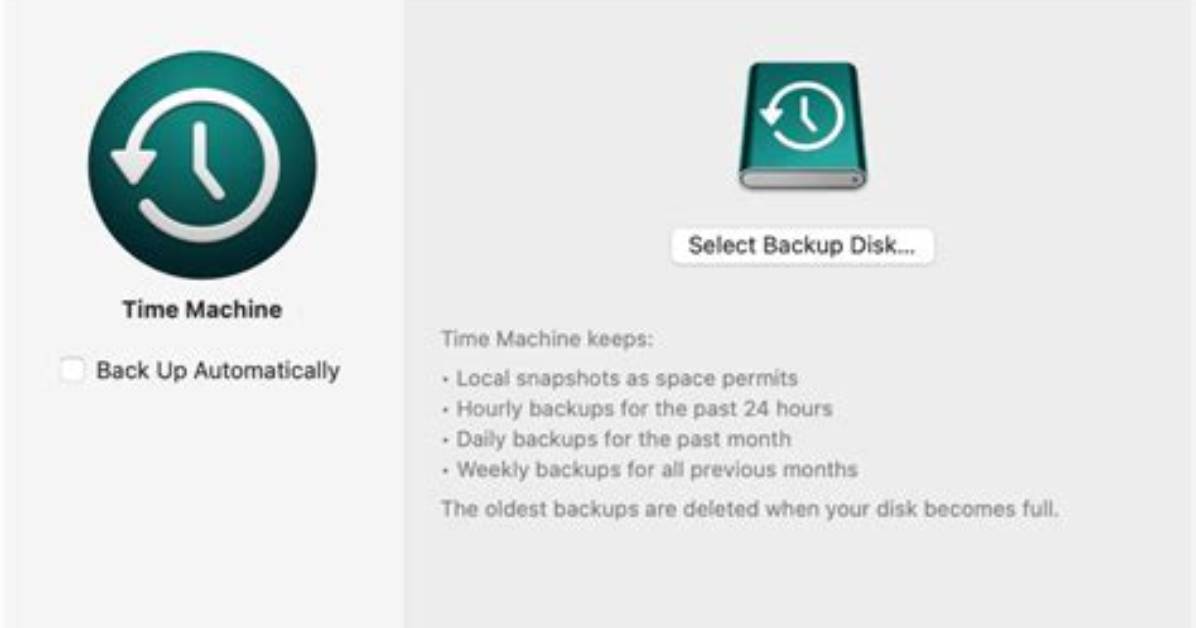 Does Time Machine Backup Everything?