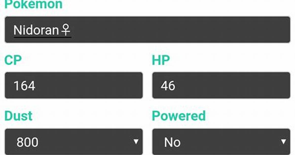 Does Trainer Level Affect Evolution Cp?