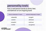 Does Trait Mean Personality?