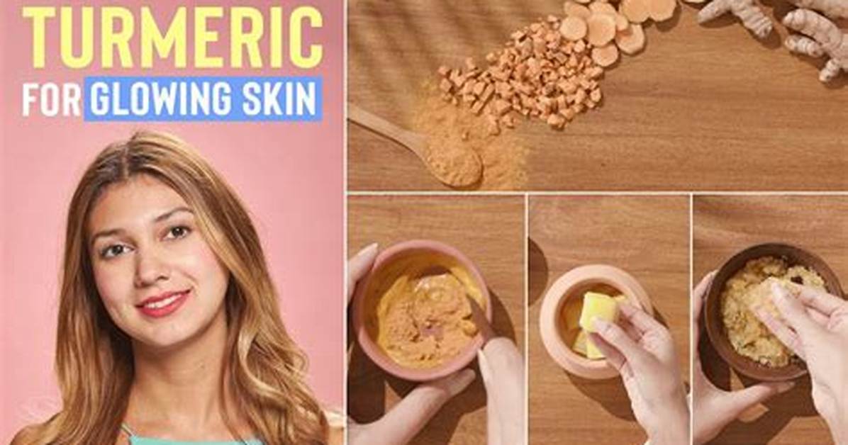 Does Turmeric Smooth Face?