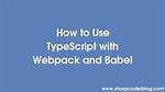 Does Typescript Use Babel?