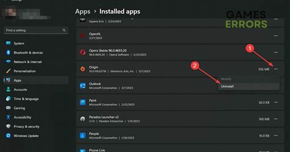 Does Uninstalling Origin Delete Games?