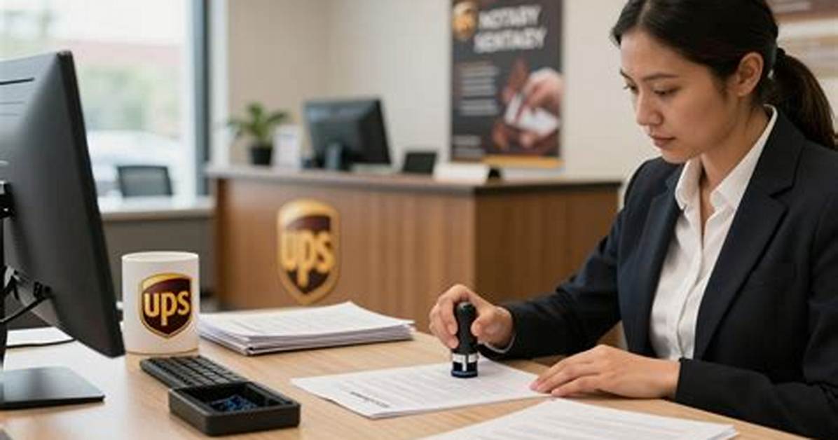 Does Ups Do Notarization?