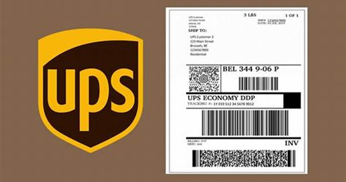 Does Ups Print Labels?