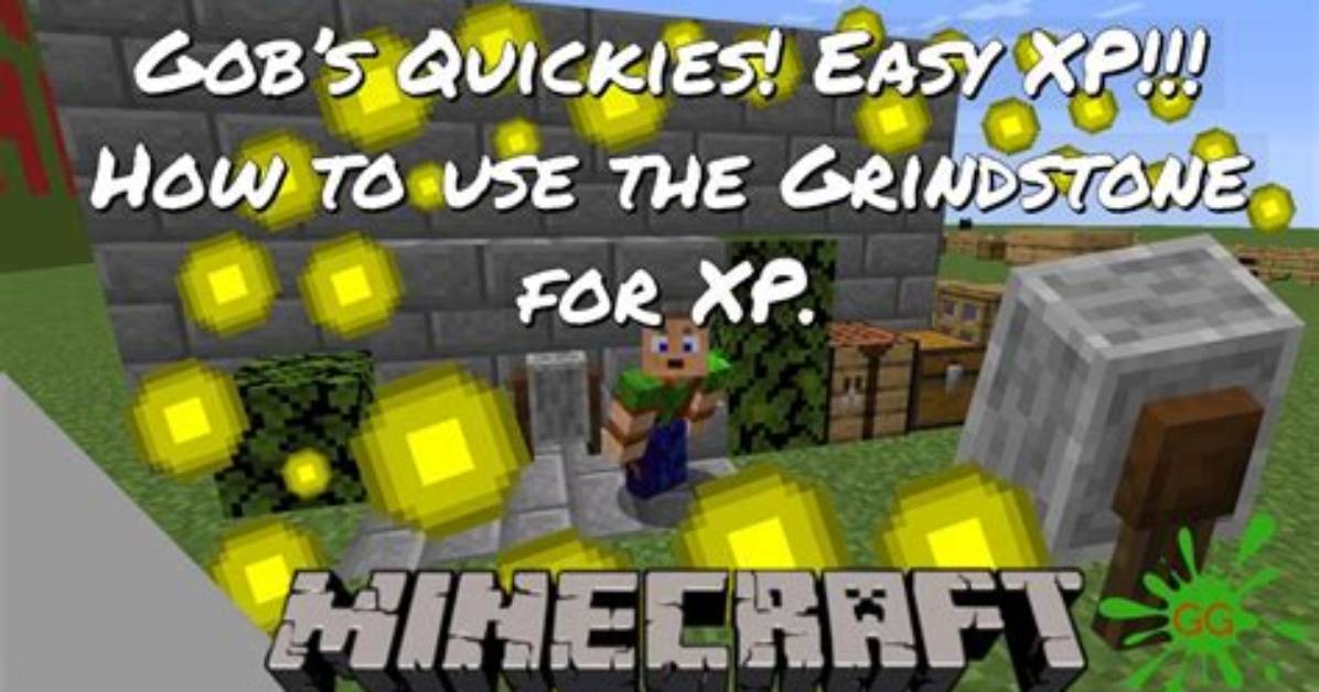 Does Using a Grindstone Give Xp?