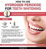 Does Using Hydrogen Peroxide Whiten Teeth?