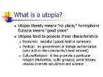 Does Utopia Mean No Place?