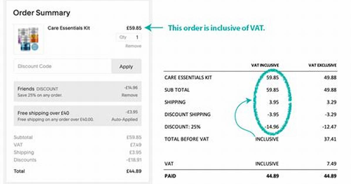 Does Vat Include Shipping?