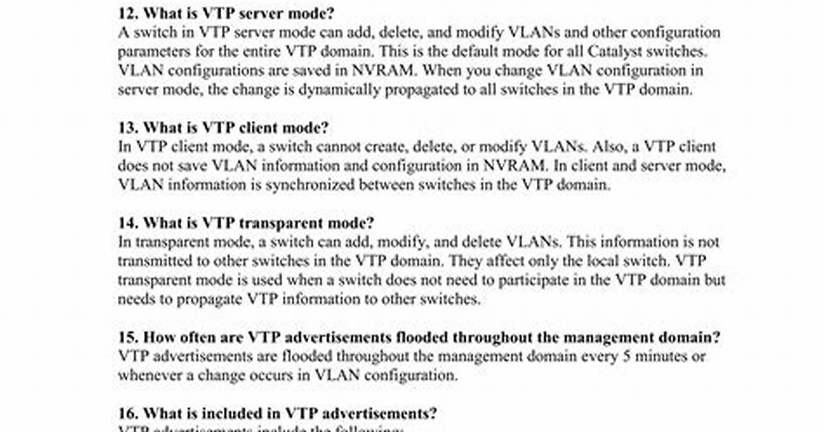 Does Vtp Use Cdp?