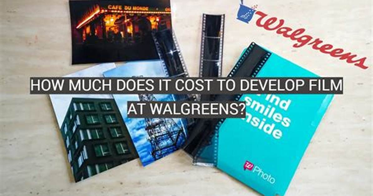 Does Walgreens Develop Film