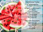 Does Watermelon Have Sugar?