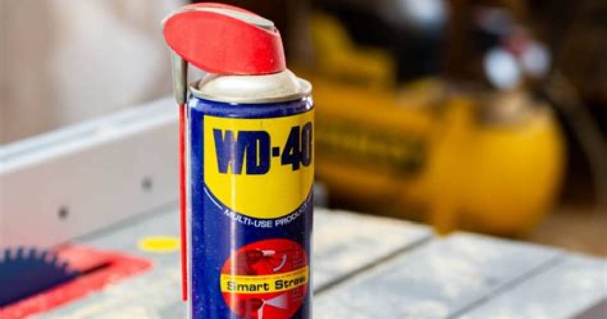 Does Wd 40 Remove Tree Sap?