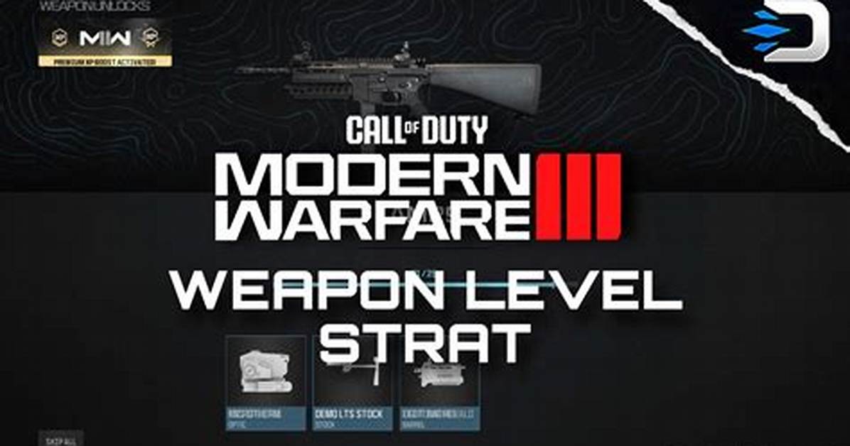 Does Weapon Xp Stack in Modern Warfare?