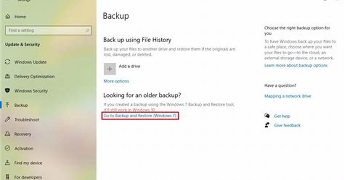 Does Windows 10 Automatically Backup Files?