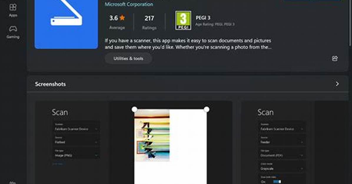 Does Windows 10 Have Scanning Software?