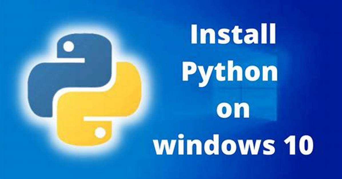 Does Windows 10 Include Python?