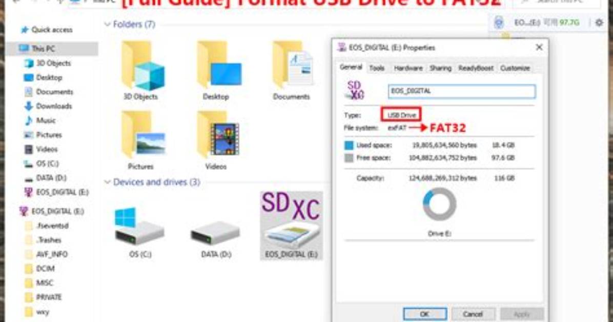 Does Windows 10 Recognize Fat32?