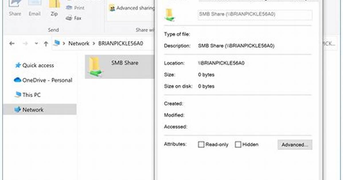 Does Windows 10 Use Smb?