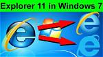 Does Windows 7 Support Internet Explorer 11?