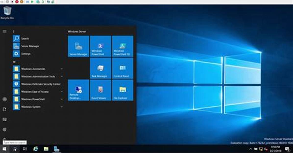Does Windows Server Have a Gui?