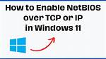 Does Windows Still Use Netbios?