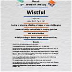 Does Wistful Mean Sad?