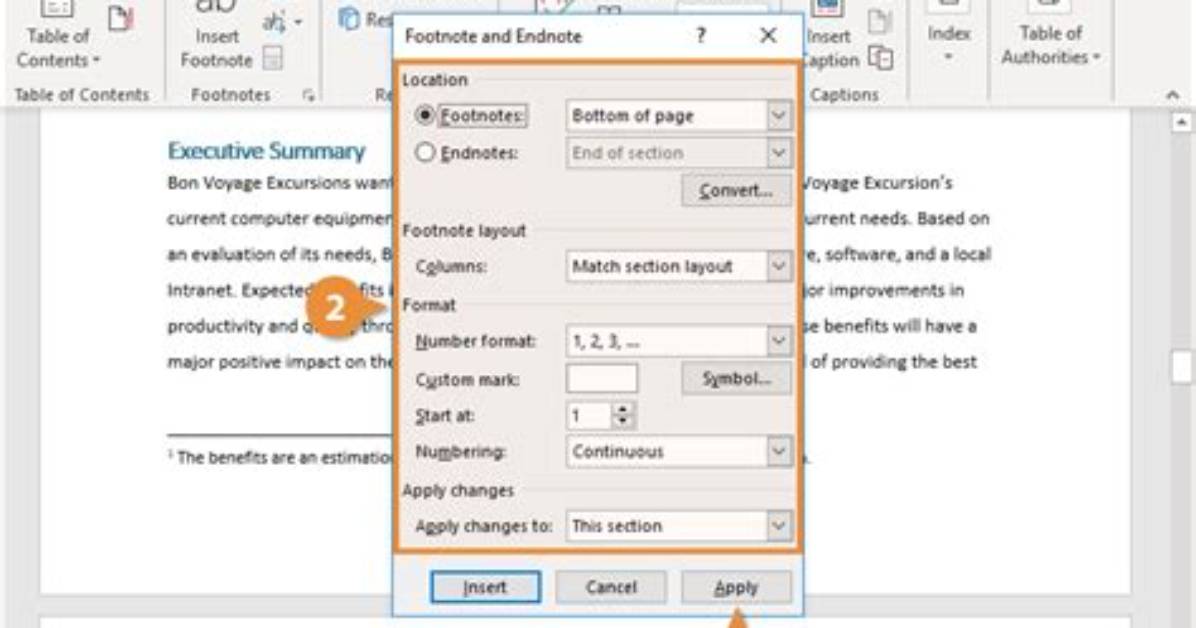Does Word Automatically Renumber Footnotes?