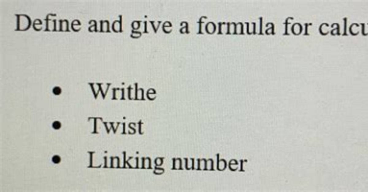 Does Writhing Mean Twisting?