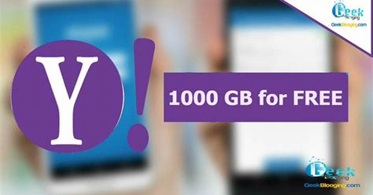 Does Yahoo Have a Cloud Storage?
