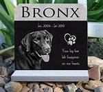 Dog Grave Marker