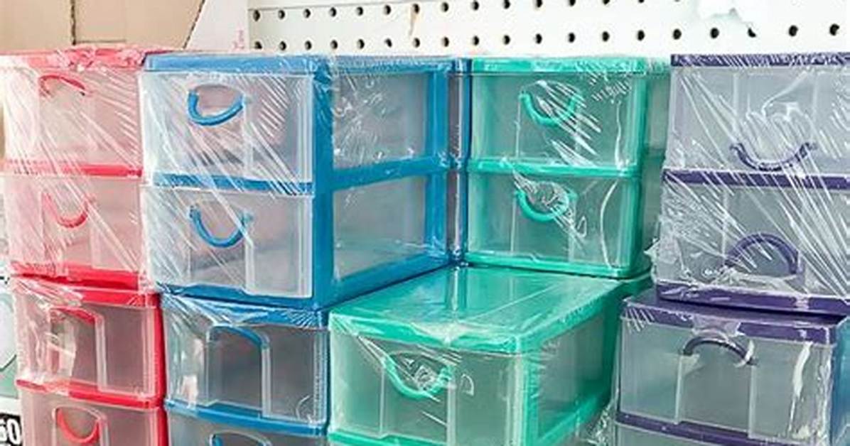 Dollar Tree Storage Containers