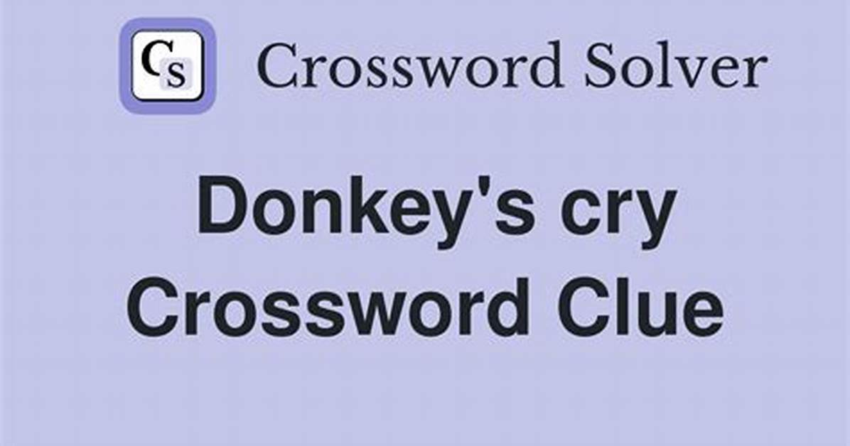 Donkey's Cry