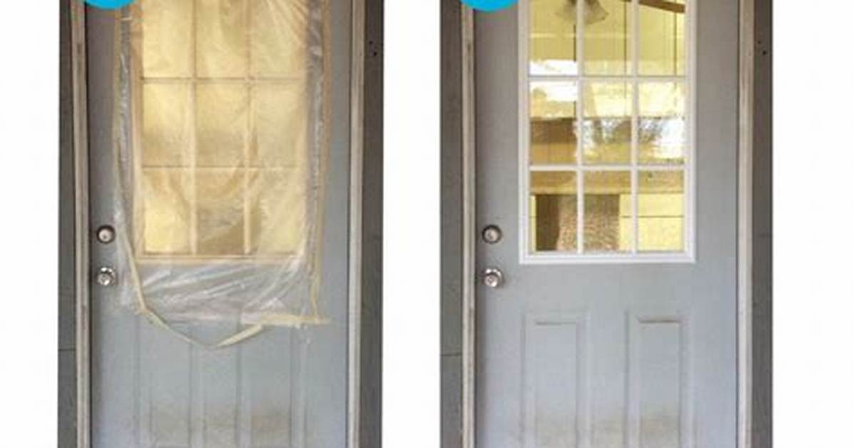 Door Glass Insert Replacement