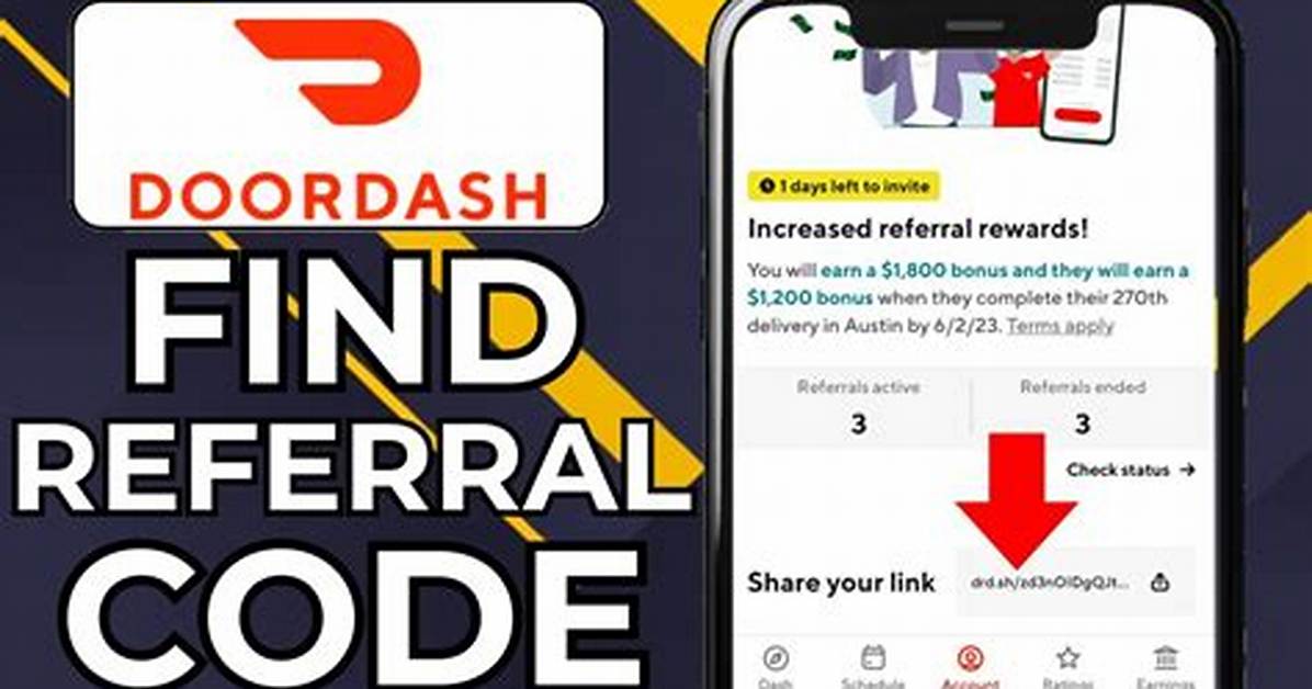 Doordash Referral Code