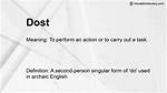 Dost Meaning