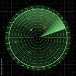 Dot on a Sonar Screen