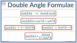 Double Angle Formula