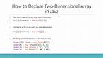 Double Array Initialization in Java