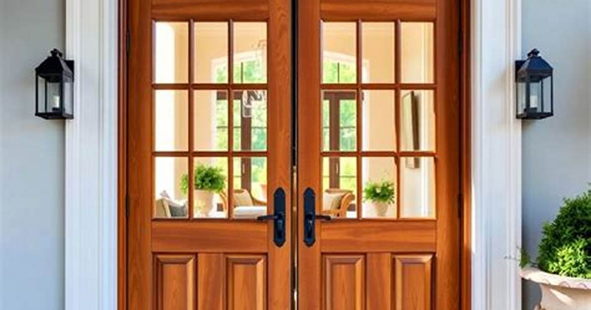Double Front Door