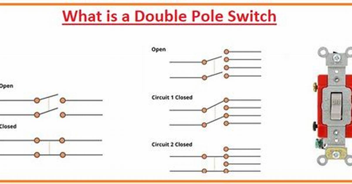 Double Pole Light Switch
